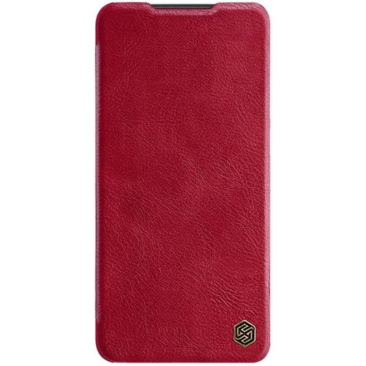 For Xiaomi Redmi Note 11T Pro/11T Pro+ 5G/Poco X4 GT 5G NILLKIN QIN Series Crazy Horse Texture Leather Phone Case(Red) by NILLKIN