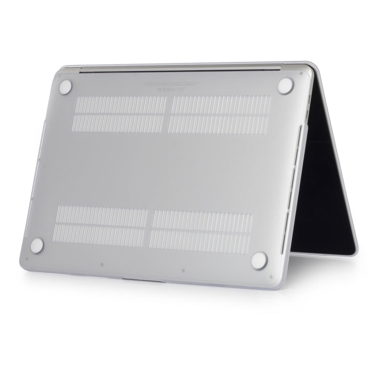 For MacBook Air 13.6 2025 / 2023 / 2022 Laptop Crystal Style Protective Case(Transparent) by buy2fix
