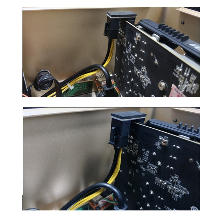 10 PCS ATX 8Pin Female to 8Pin Male 180 Degree Angled Adapter , Model: PH36A by buy2fix