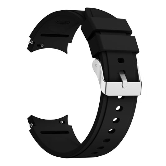 For Samsung Galaxy Watch 5 Pro 45mm Silicone Watch Band(Black) by buy2fix