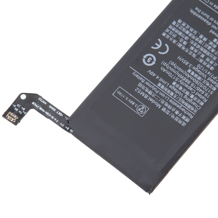 BM52 5260mAh Li-Polymer Battery Replacement For Xiaomi Mi CC9 Pro / Mi Note 10 / Mi Note 10 Pro / Mi Note 10 Lite by buy2fix