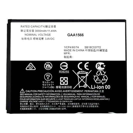 KC40 3000mAh For Motorola Moto E6 Plus Li-Polymer Battery Replacement by buy2fix