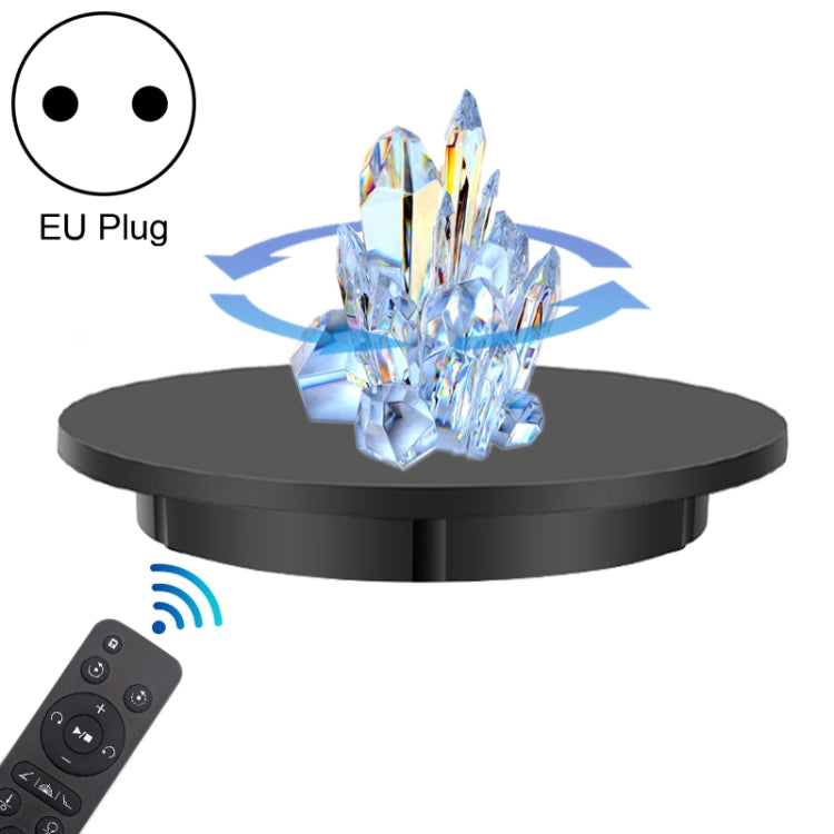42cm Charging Rotating Display Stand Video Shooting Turntable, Load: 100kg, Power Plug:EU Plug(Black) -  by buy2fix | Online Shopping UK | buy2fix