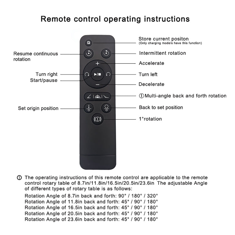 60cm Charging Rotating Display Stand Video Shooting Turntable, Load: 100kg, Power Plug:UK Plug(Black) by buy2fix