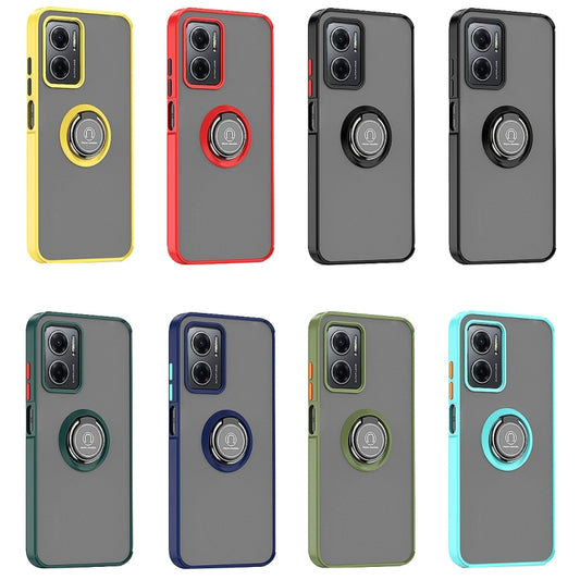 For Xiaomi Redmi Note 11E Q Shadow 1 Series TPU and PC Phone Case(Army Green) by buy2fix