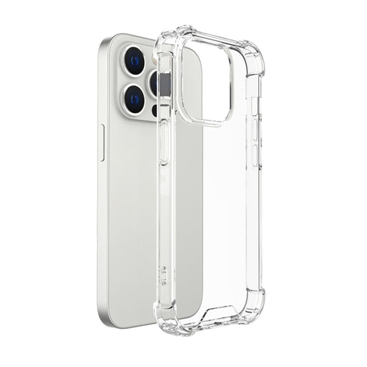 For iPhone 14 Pro Max Four-corner Airbag Anti-fall Phone Case (Transparent) by buy2fix