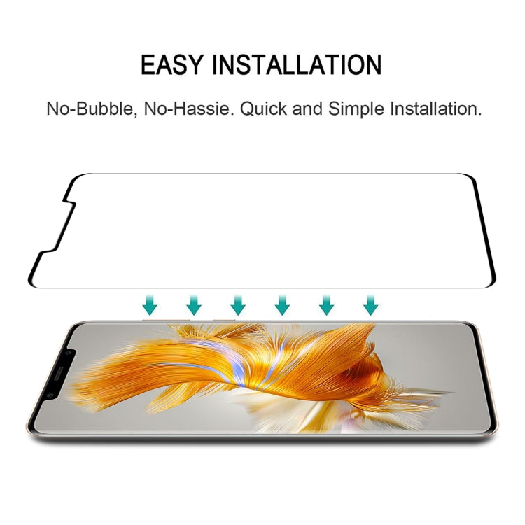 3D Curved Edge Full Screen Tempered Glass Film For Huawei Mate 50 Pro / Mate 50 RS Porsche Design by buy2fix