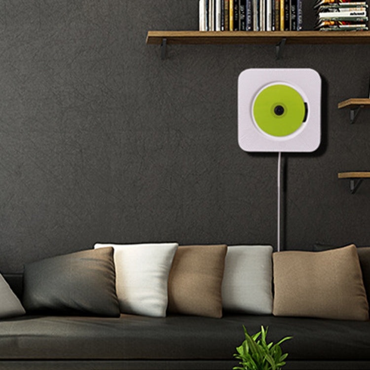 Kecag KC-808 6W Wall Mounted Bluetooth CD Player(White) by Kecag