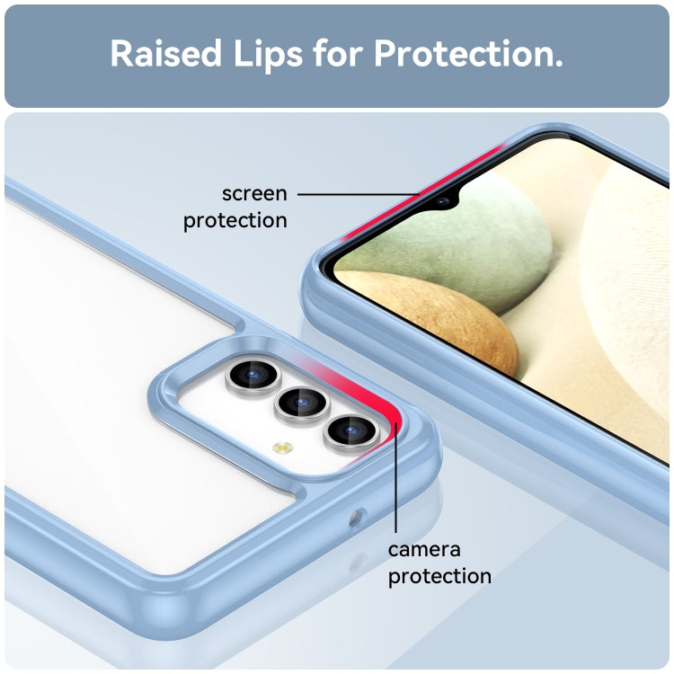 For Samsung Galaxy A13 5G Colorful Series Acrylic + TPU Phone Case(Blue) by buy2fix