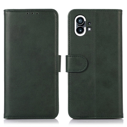 For Nothing Phone 1 Cow Texture Leather Phone Case(Green) by buy2fix