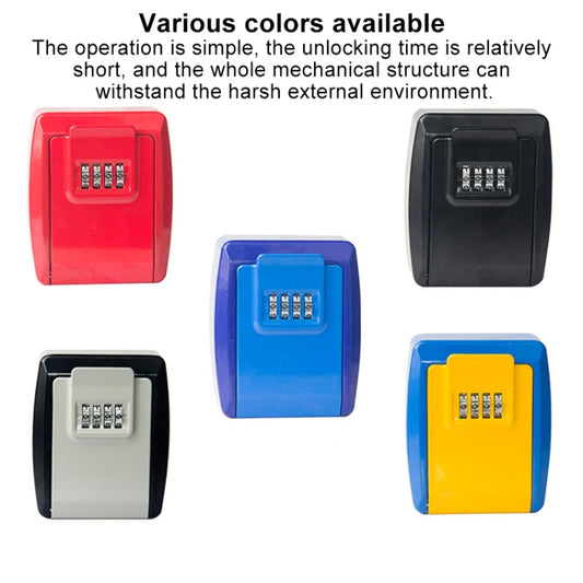 G12 Nail Free Installation Password Key Storage Box(Blue) by buy2fix