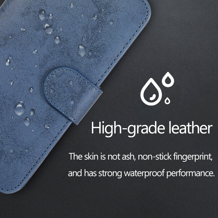 For iPhone 14 2 in 1 Detachable Leather Case (Dark Blue) by buy2fix