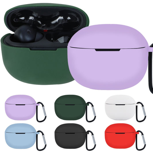 Earphone Silicone Protective Case for Xiaomi Redmi Buds 3(Purple) by buy2fix