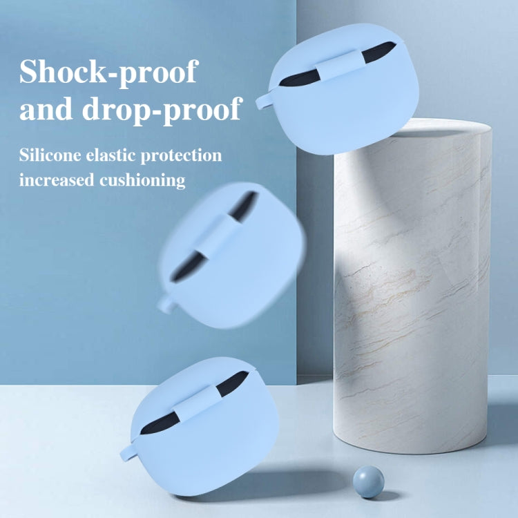 Earphone Silicone Protective Case for Xiaomi Redmi Buds 3(Black) by buy2fix