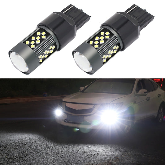 1 Pair 7443 12V 7W Strobe Car LED Fog Light(White Light) by buy2fix