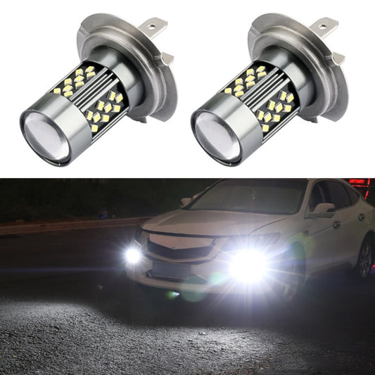 1 Pair H7 12V 7W Strobe Car LED Fog Light(White Light) by buy2fix