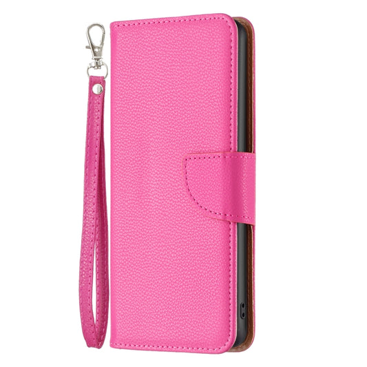 For Nothing Phone 1 Litchi Texture Pure Color Leather Phone Case(Rose Red) by buy2fix
