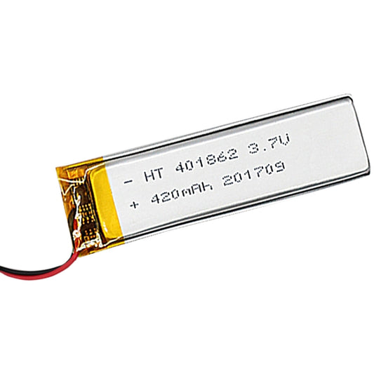 2pcs 401862 420mAh Li-Polymer Battery Replacement by buy2fix