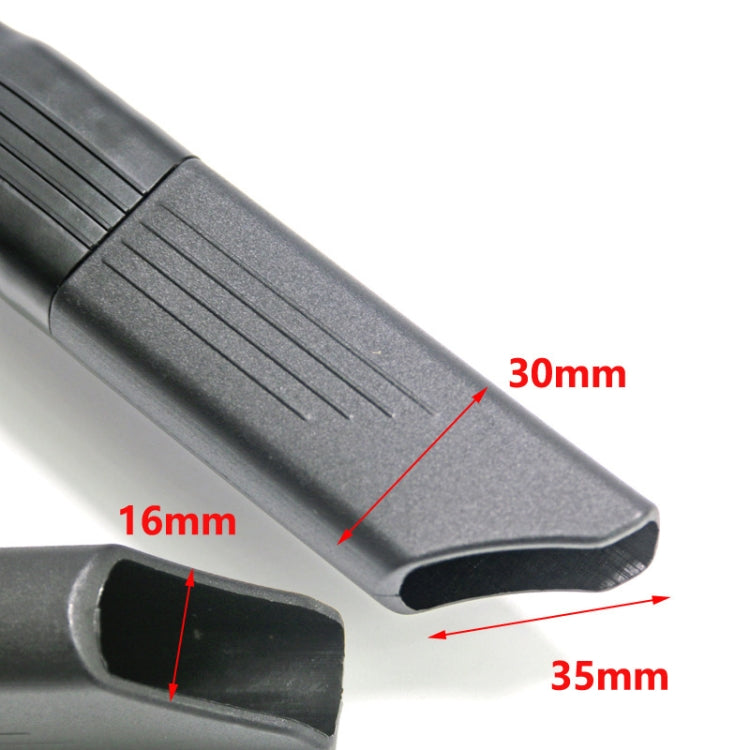 2 PCS For Dyson Vacuum Cleaner V7 / V8 / V10 / V11 Bendable Long Soft Flat Narrow Suction Nozzle by buy2fix