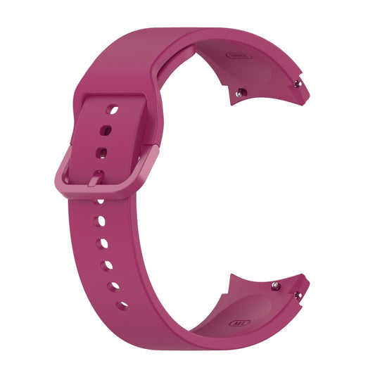 For Samsung Galaxy Watch 5 44mm Official Silicone Watch Band, Size:L(Wine Red) by buy2fix
