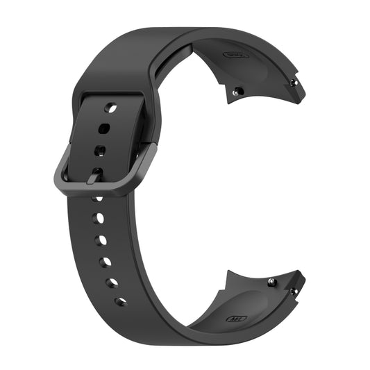 For Samsung Galaxy Watch 5 40mm Official Silicone Watch Band, Size:S(Black) by buy2fix