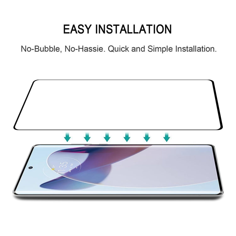 3D Curved Edge Full Screen Tempered Glass Film For Motorola Moto X30 Pro by buy2fix