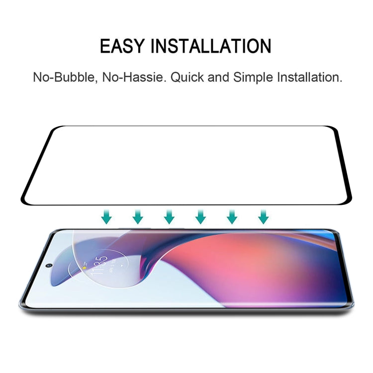 3D Curved Edge Full Screen Tempered Glass Film For Motorola Moto S30 Pro / Edge 30 Fusion by buy2fix