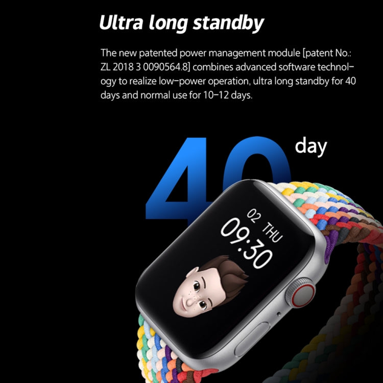 W17 Pro Max 1.9 inch Bluetooth Call Message Reminder Silicone Smart Watch(Black) by buy2fix