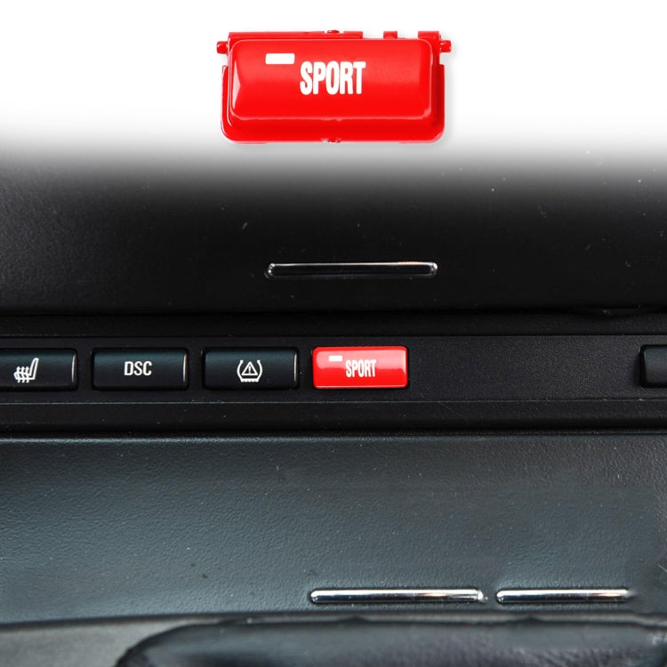 Car Gear ESP Anti-skid Button for BMW 1-Series F20/F21 2012-2018,Left and Right Drive(Red) by buy2fix