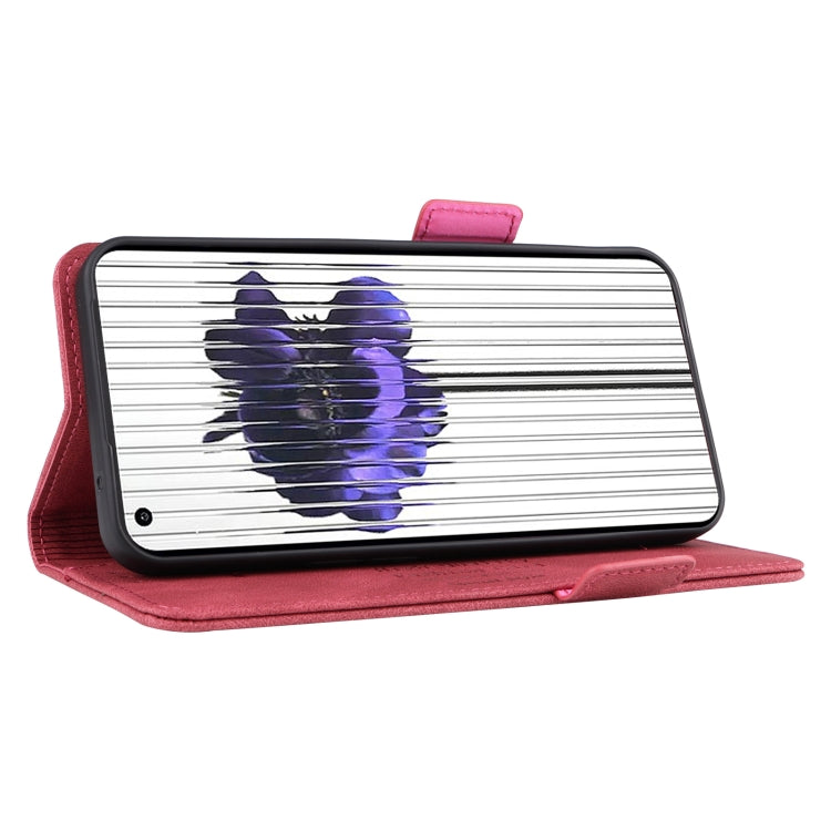 For Nothing Phone 1 Magnetic Clasp Flip Leather Phone Case(Red) by buy2fix