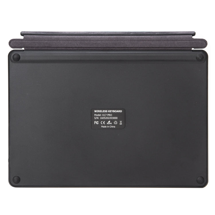 For Microsoft Surface Pro 8/Pro X KF17S Tri-color Backlit Touch Bluetooth Keyboard by buy2fix