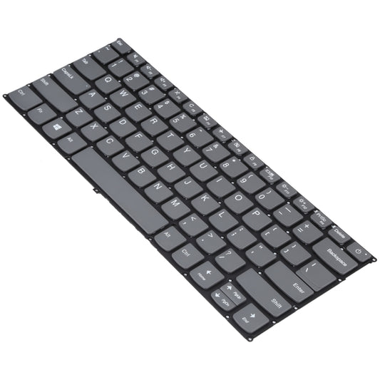 With Power Button US Version Keyboard for Lenovo IdeaPad 320s-13 320s-13ikb(Grey) by buy2fix