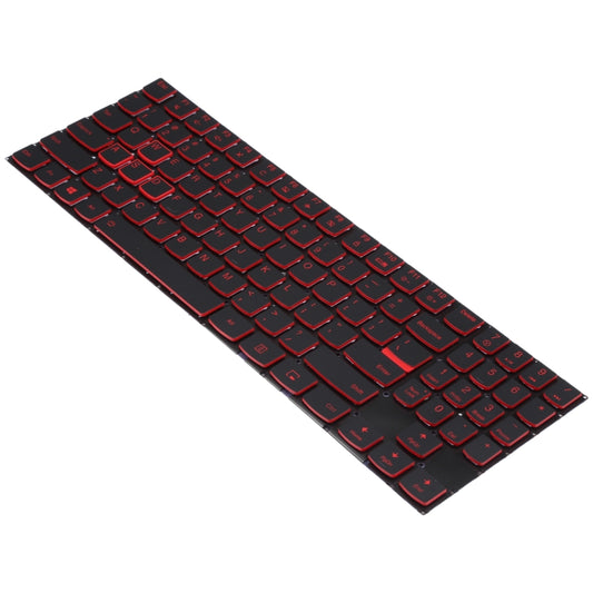 US Version Keyboard with Backlight For Lenovo Y520 Red Word by buy2fix
