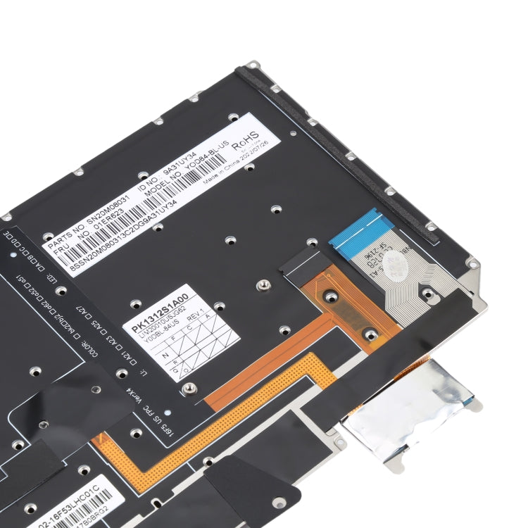 US Version Keyboard with Backlight and Pointing For Lenovo Thinkpad X1 Carbon 5th Gen 2017 by buy2fix