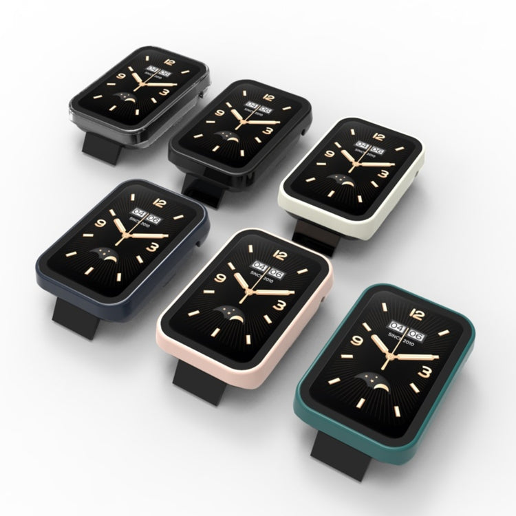 For Xiaomi Mi Band 7 Pro PC + Tempered Glass Integrated Watch Case(Black) by buy2fix