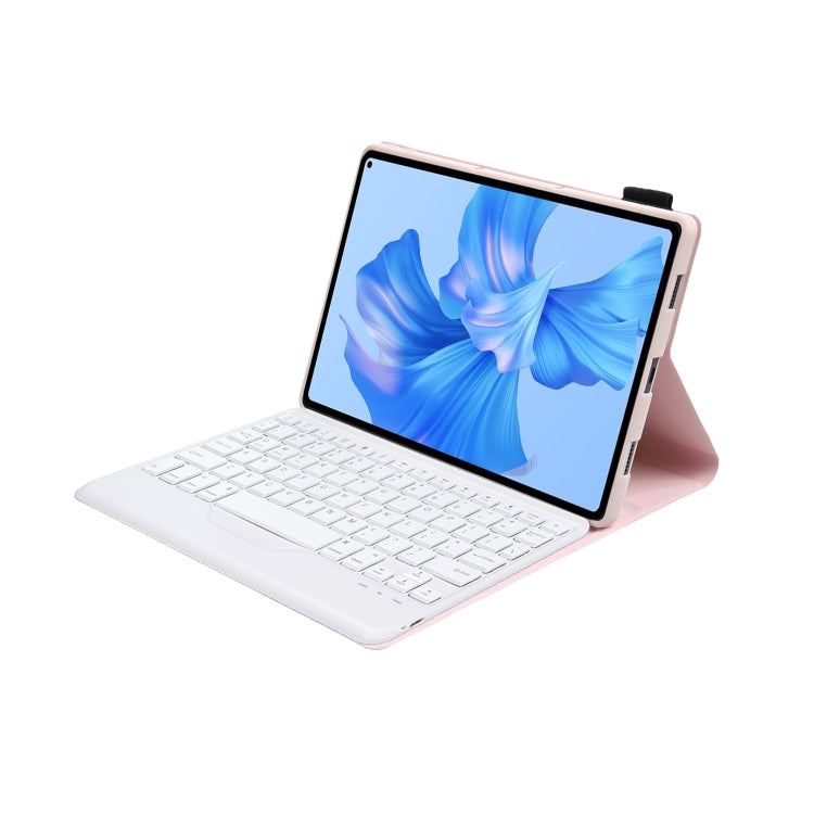 For Huawei MatePad Pro 11 2022 AHW12-B Detachable Sheep Pattern Bluetooth Keyboard Tablet Leather Case(Pink) by buy2fix