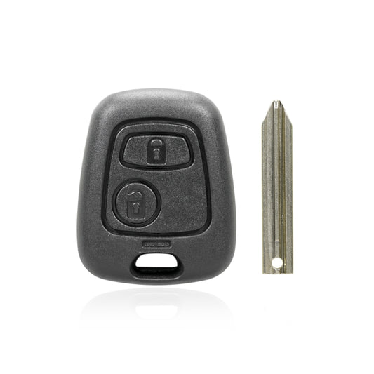 For Peugeot 206 433MHz 2 Buttons Intelligent Remote Control Car Key, Key Blank:SX9 by buy2fix