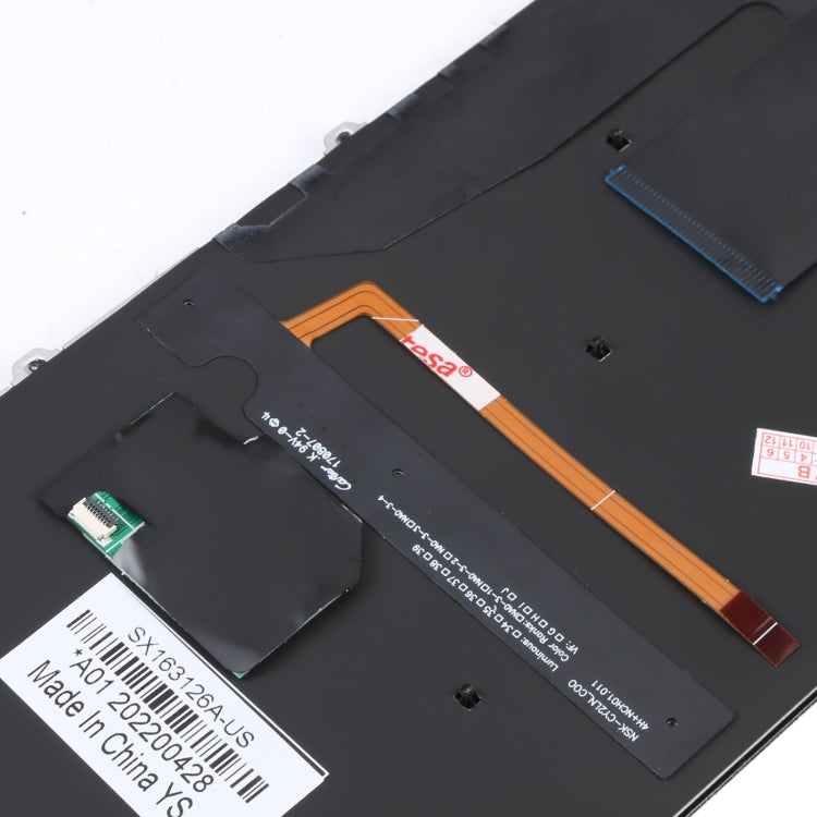 For HP EliteBook 840 G3 US Version Keyboard with Backlight and Pointing(Silver) by buy2fix