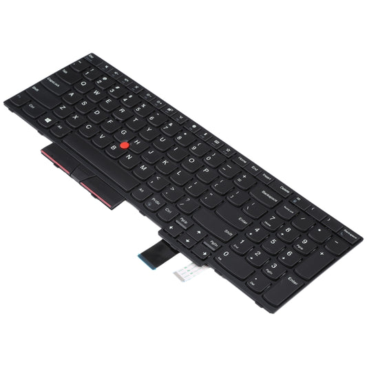US Version Keyboard with Pointing For Lenovo Thinkpad T570 T580(Black) by buy2fix