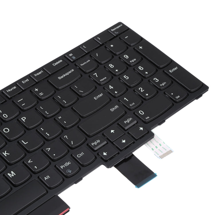 US Version Keyboard with Pointing For Lenovo Thinkpad T570 T580(Black) by buy2fix