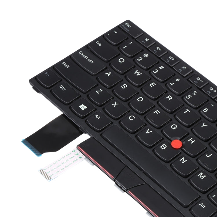 US Version Keyboard with Pointing For Lenovo Thinkpad P15V L15(Black) by buy2fix
