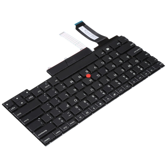 US Version Keyboard with Pointing For Lenovo Thinkpad E14 Gen 1 Gen 2(Black) by buy2fix