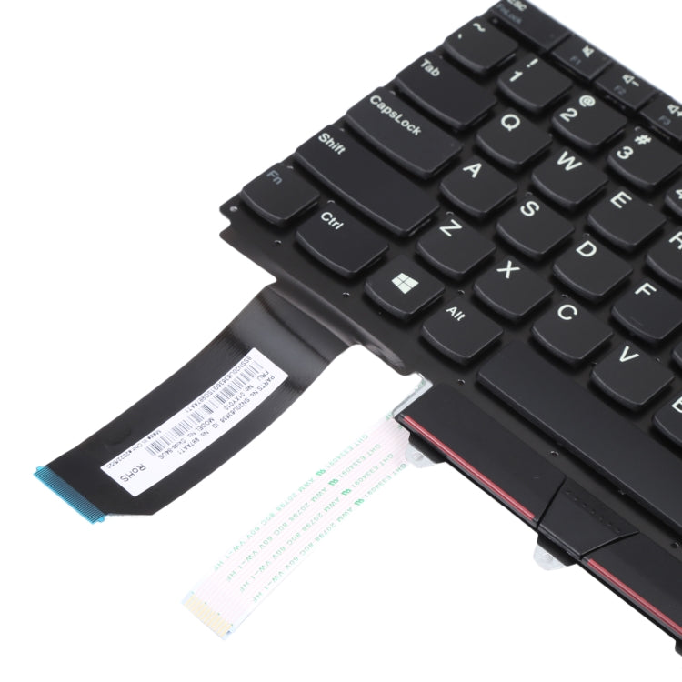 US Version Keyboard with Pointing For Lenovo Thinkpad E14 Gen 1 Gen 2(Black) by buy2fix