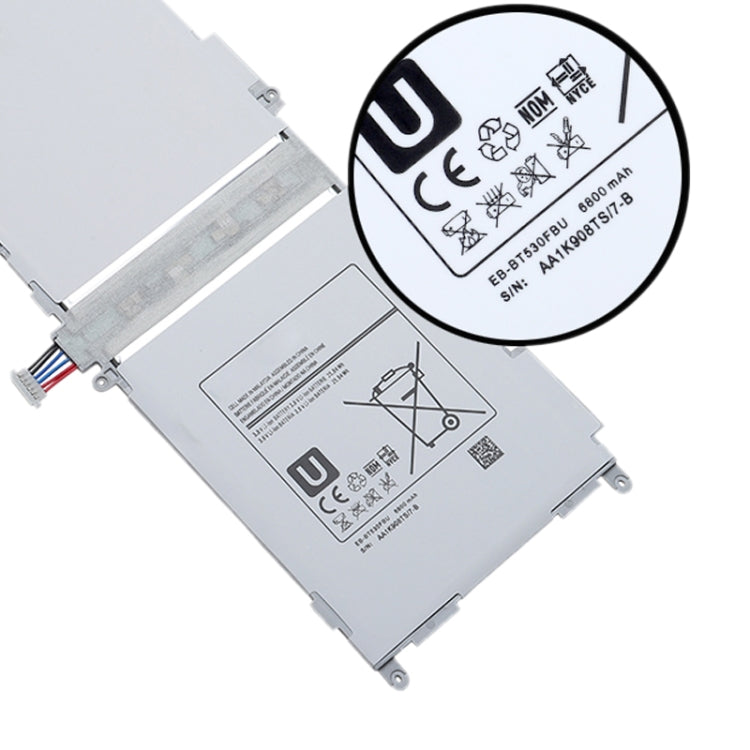 EB-BT530FBU 6800mAh For Samsung Galaxy Tab 4 SM-T530 Li-Polymer Battery Replacement by buy2fix