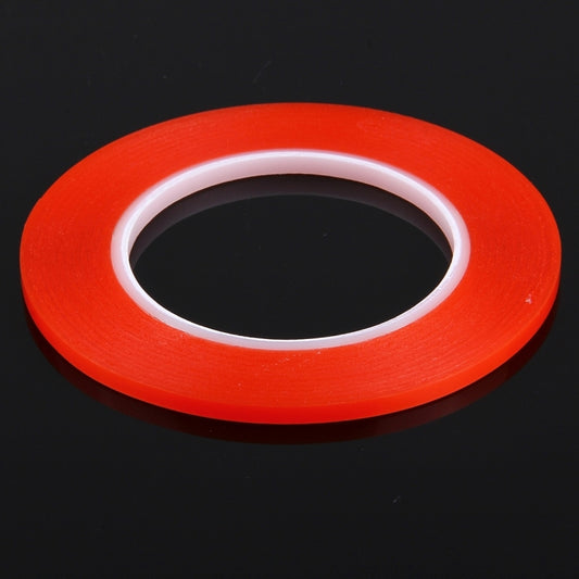10 PCS 2mm Width Double Sided Adhesive Sticker Tape, Length: 25m(Red) by buy2fix