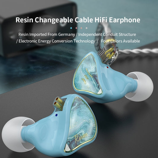 CVJ Hybrid Technology HiFi Music Wired Earphone With Mic(Autumn) by CVJ