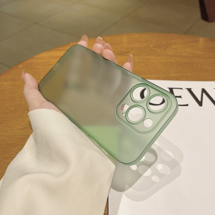 For iPhone 14 Pro Frosted PP Phone Case(Grey) by buy2fix