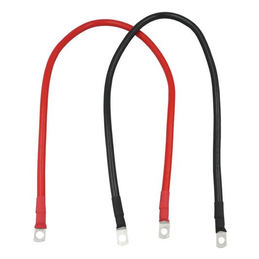 6AWG 25-8 Car 50cm Red + Black Pure Copper Battery Inverter Cable by buy2fix