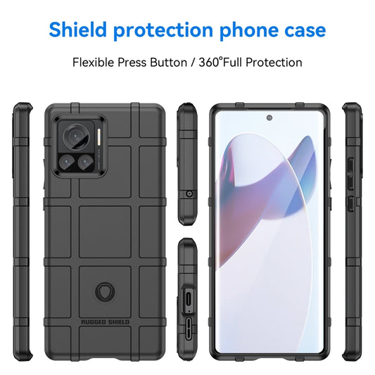 For Motorola Moto X30 Pro/Edge 30 Ultra Full Coverage Shockproof TPU Phone Case(Black) by buy2fix