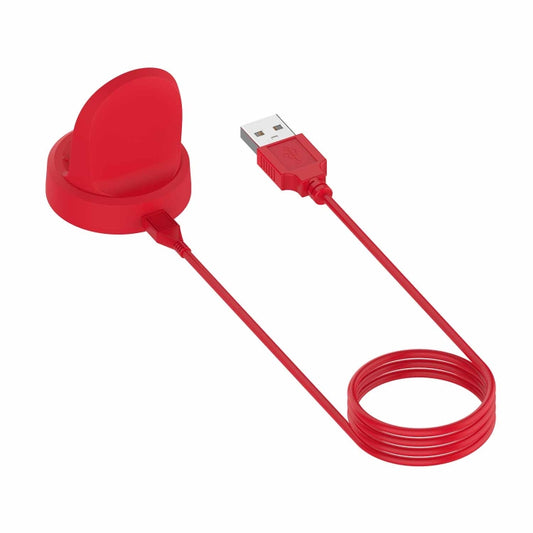 For Samsung Galaxy Watch5 / Watch5 Pro USB Vertical Magnetic Charger Holder(Red) by buy2fix